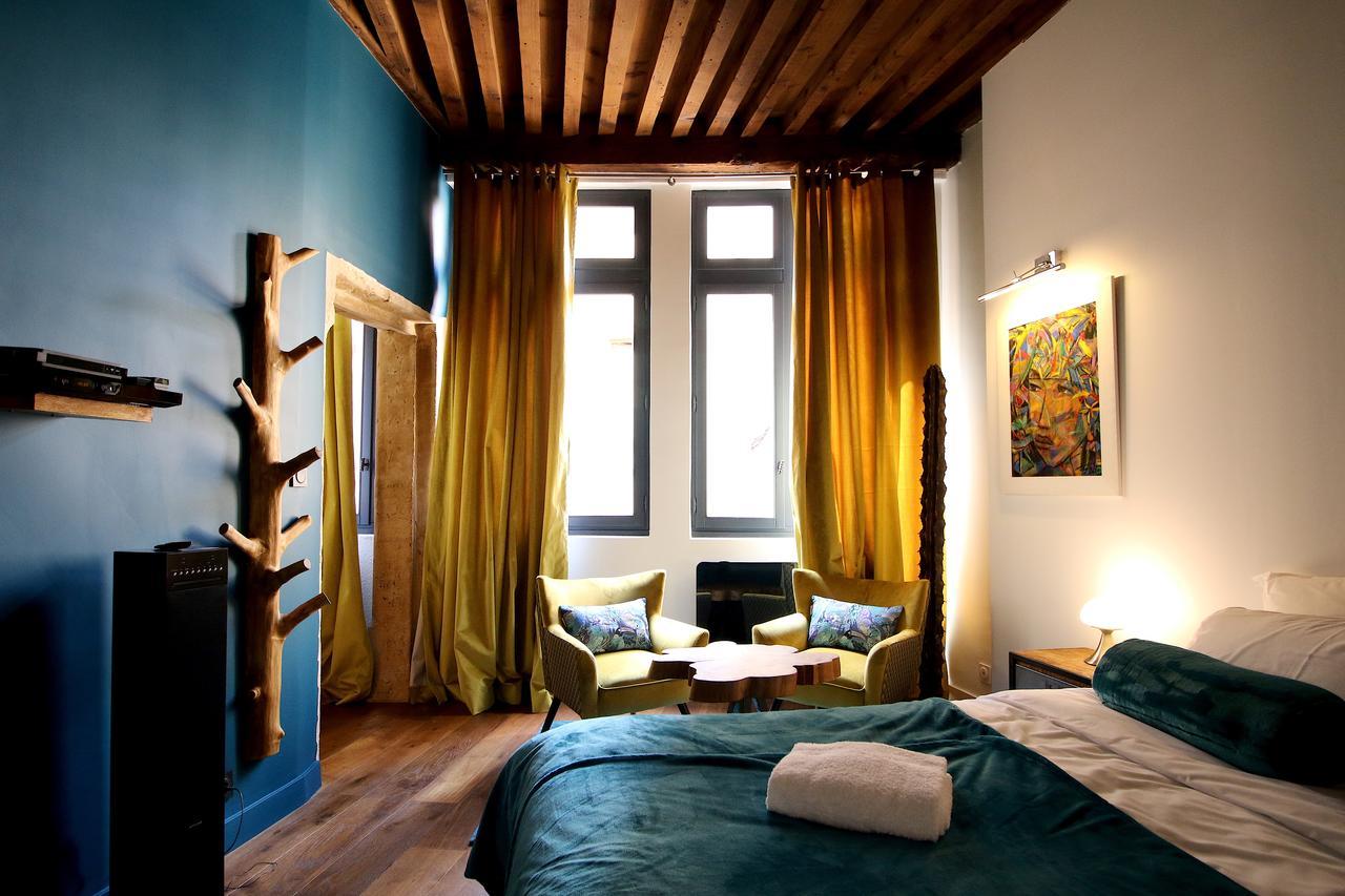 3E Secret En Plein Coeur Du Vieux Lyon Lägenhet Exteriör bild